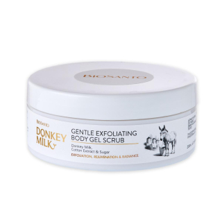 Jemný exfoliační tělový peeling Donkey 200ml BioSanto