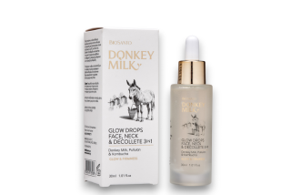 BIOSANTO Sérum s oslím mlékem a kombuchou 30 ml 3 v 1
