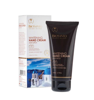Hydratační krém na ruce s bělicím účinkem 80 ml BioSanto