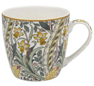 Snídaňový porcelánový hrnek NARCIS