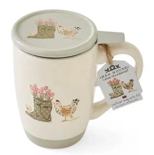 Hrnek Cooksmart Hen House Lane Infuser